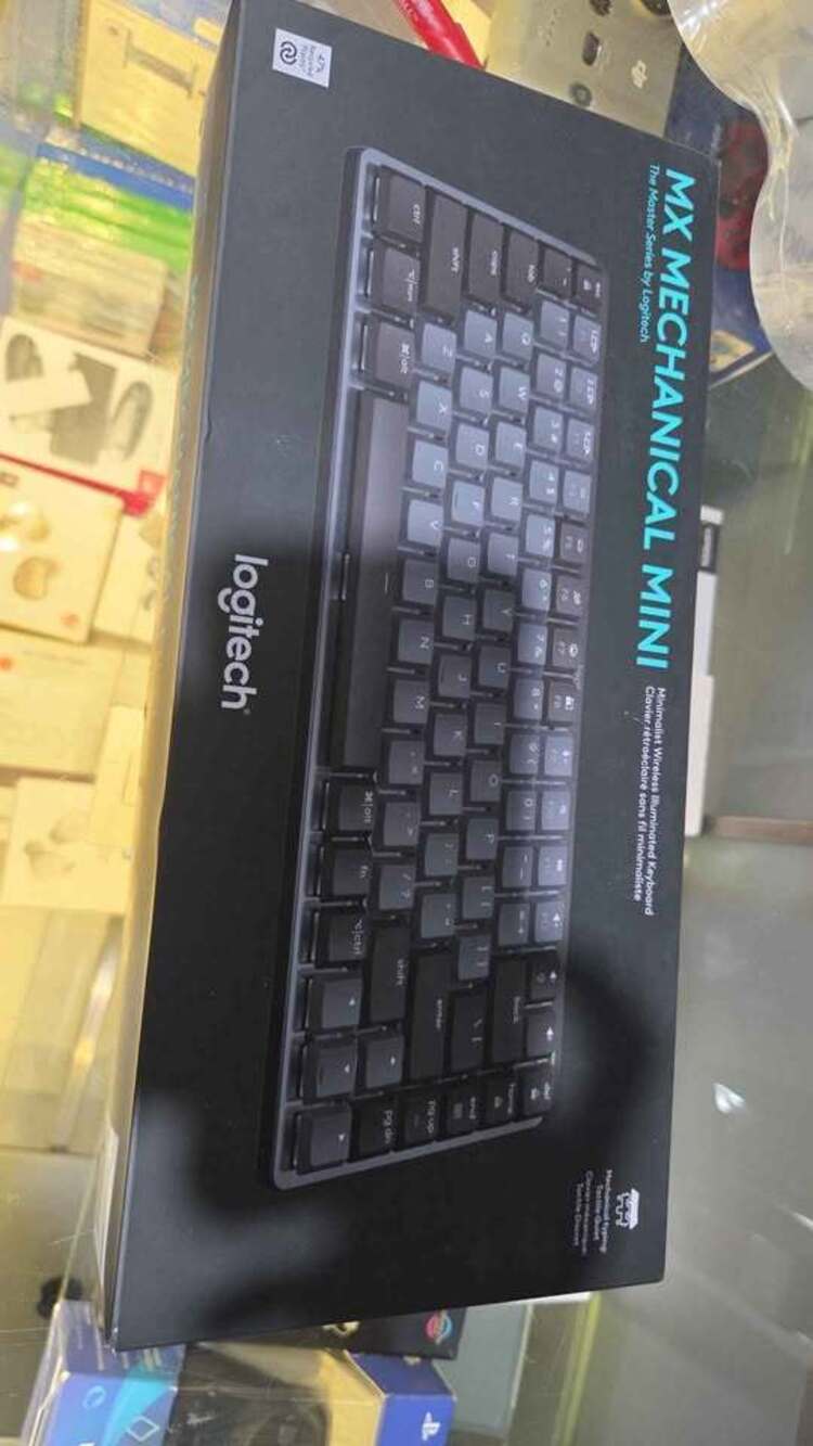 Logitech MX Mechanical Mini Wireless Illuminated Keyboard, Tactile Quiet Switche